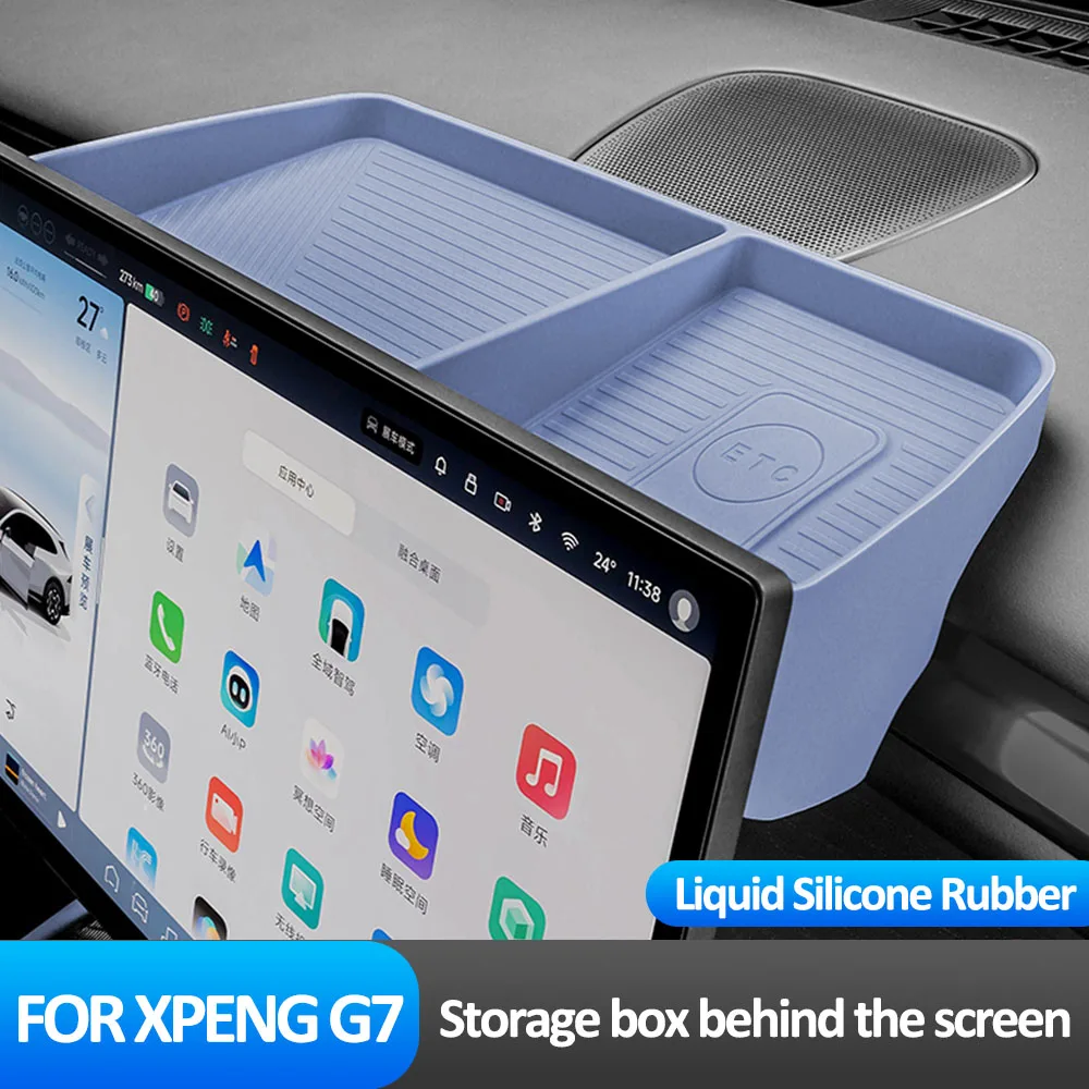 Ящик для хранения за экраном для Xpeng G7 2025 2026, принадлежности для модификации интерьера, оригинальный цветной автомобильный силиконовый ящик для хранения
Ящик для хранения за экраном для Xpeng G7 2025 2026, принадлежности для модификации интерьера, оригинальный цветной автомобильный силиконовый ящик для хранения