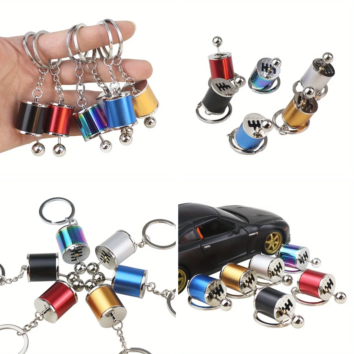 Premium Alloy Gearbox Fidget Keychain - Manual Shift Lever Design, Rotating Desk Accessory & Perfect Car Enthusiast Gift(Random
Premium Alloy Gearbox Fidget Keychain - Manual Shift Lever Design, Rotating Desk Accessory & Perfect Car Enthusiast Gift(Random