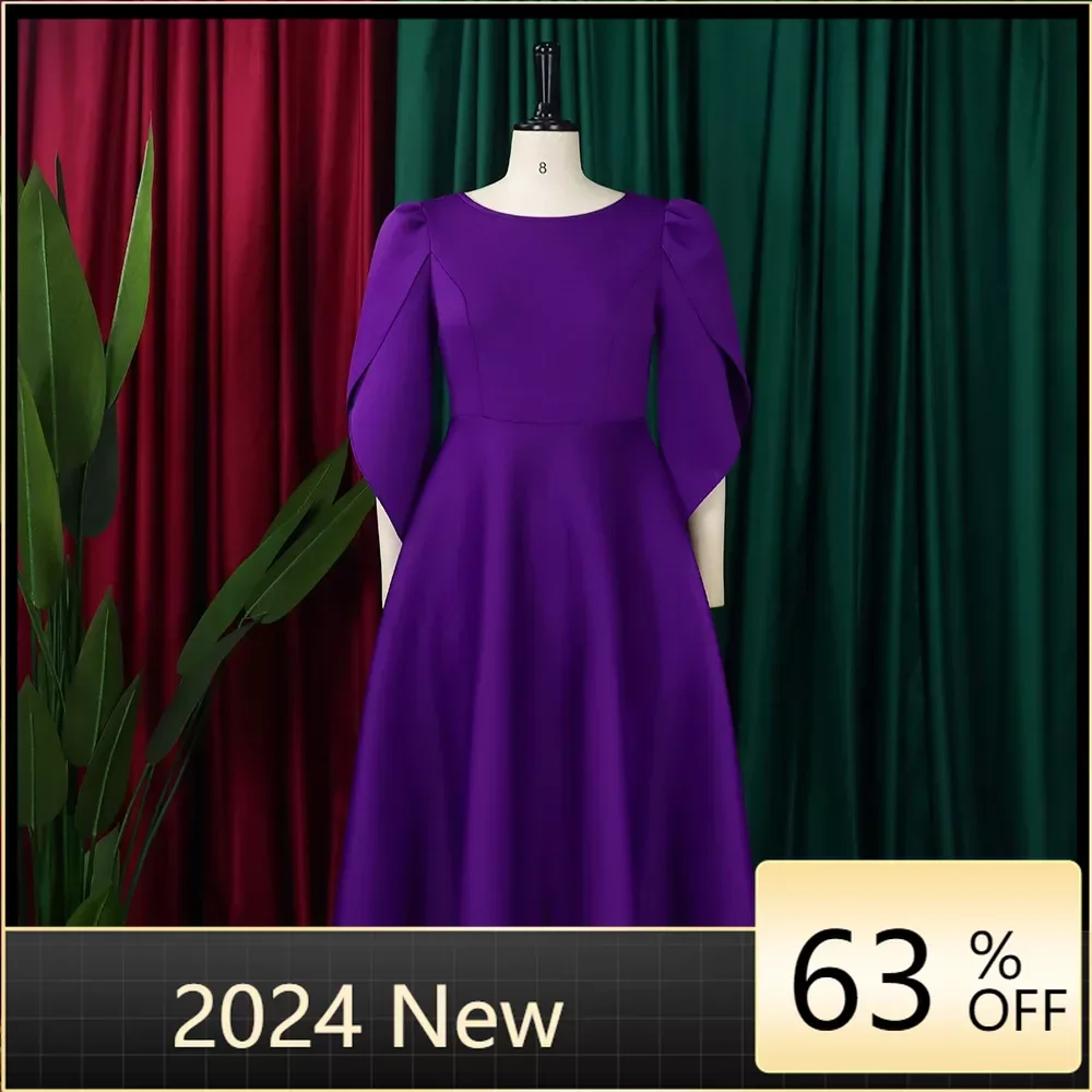 Autumn Elegant African Dresses For Women African 3/4 Sleeve Polyester Wedding Party Evening Midi Dress Dashiki African Clothing
Autumn Elegant African Dresses For Women African 3/4 Sleeve Polyester Wedding Party Evening Midi Dress Dashiki African Clothing