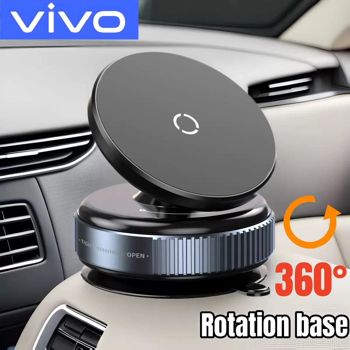 Суперсильный магнитный автомобильный держатель для телефона VIVO 360° ° Вращающаяся вакуумная присоска для iPhone 12-16 серии, автомобильный/тренажерный зал/держатель телефона для вождения
Суперсильный магнитный автомобильный держатель для телефона VIVO 360° ° Вращающаяся вакуумная присоска для iPhone 12-16 серии, автомобильный/тренажерный зал/держатель телефона для вождения