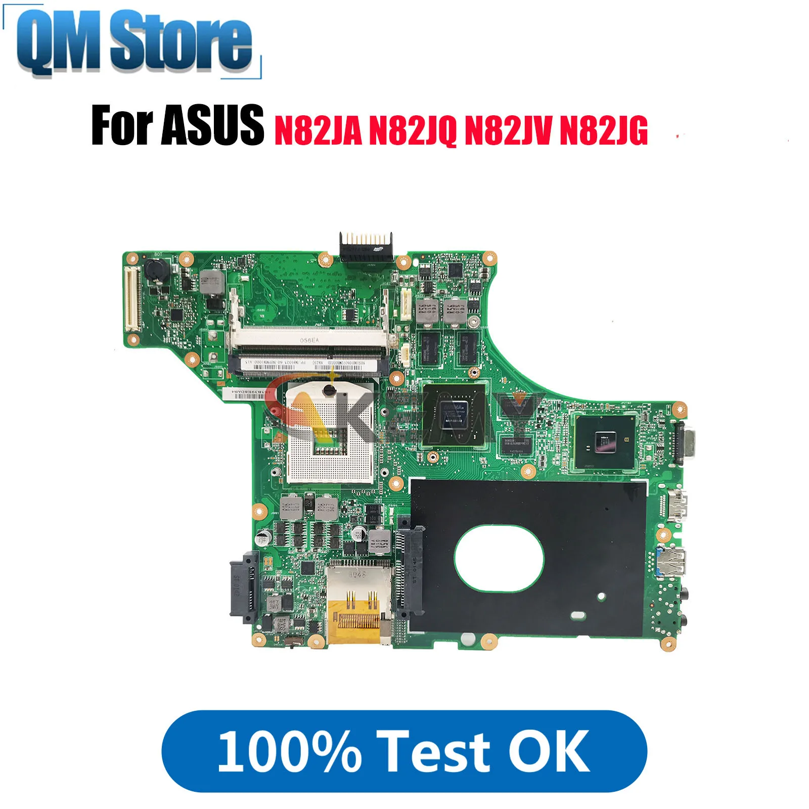 N82JQ Материнская плата для ноутбука ASUS Vivobook N82JQ N82JA N82JV N82JG N82J Материнская плата для ноутбука в наличии 100% тестирование ОК быстрая доставка
N82JQ Материнская плата для ноутбука ASUS Vivobook N82JQ N82JA N82JV N82JG N82J Материнская плата для ноутбука в наличии 100% тестирование ОК быстрая доставка