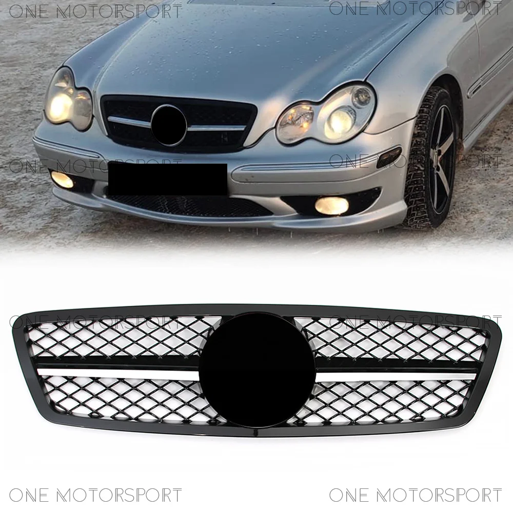 Chrome 1 Pin Upper Grille For Mercedes Benz C-Class W203/S203 2001-2007 C230 C240 C280 C320 C350 Front Bumper Racing Grille
Chrome 1 Pin Upper Grille For Mercedes Benz C-Class W203/S203 2001-2007 C230 C240 C280 C320 C350 Front Bumper Racing Grille