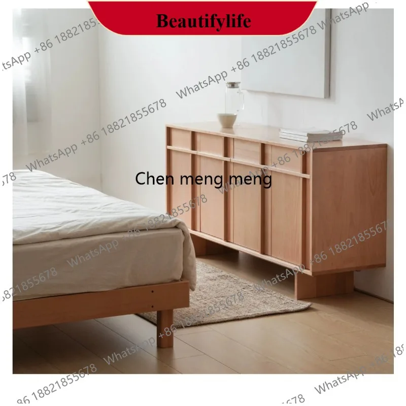 All solid wood beech locker Nordic living room porch cabinet against the wall double door dining side cabinet
All solid wood beech locker Nordic living room porch cabinet against the wall double door dining side cabinet