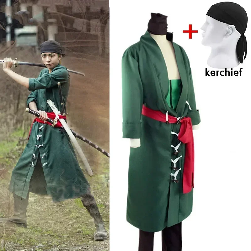 5PCS Japanese Anime Roronoa Zoro Cosplay Costume Comic Halloween Cosplay Robe Full Set
5PCS Japanese Anime Roronoa Zoro Cosplay Costume Comic Halloween Cosplay Robe Full Set