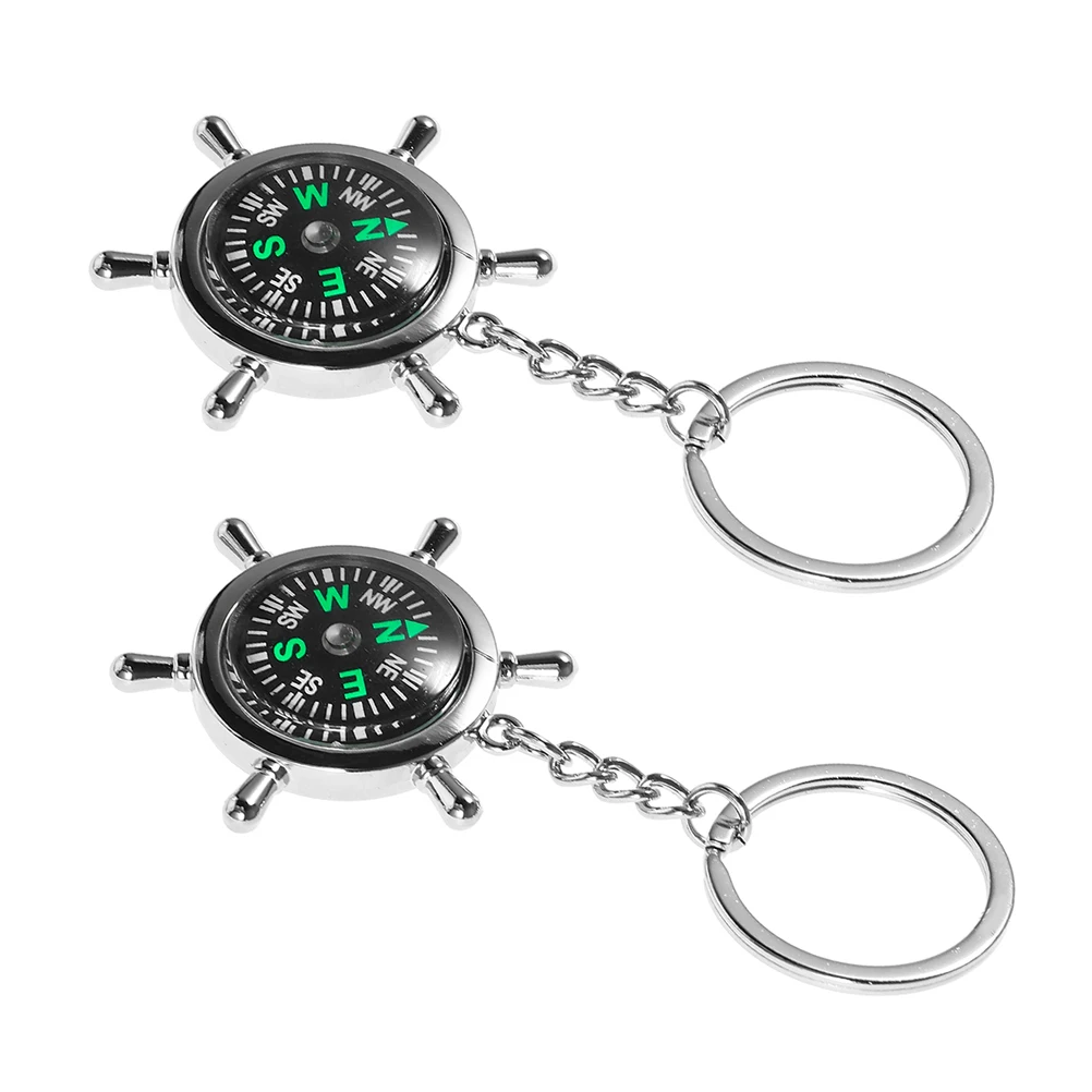 1Pair Small Pocket Compass Keychain Stylish Durable Metal Alloy Hiking Camping Navigation Gear Pocket Compass Metal Key Chain
1Pair Small Pocket Compass Keychain Stylish Durable Metal Alloy Hiking Camping Navigation Gear Pocket Compass Metal Key Chain