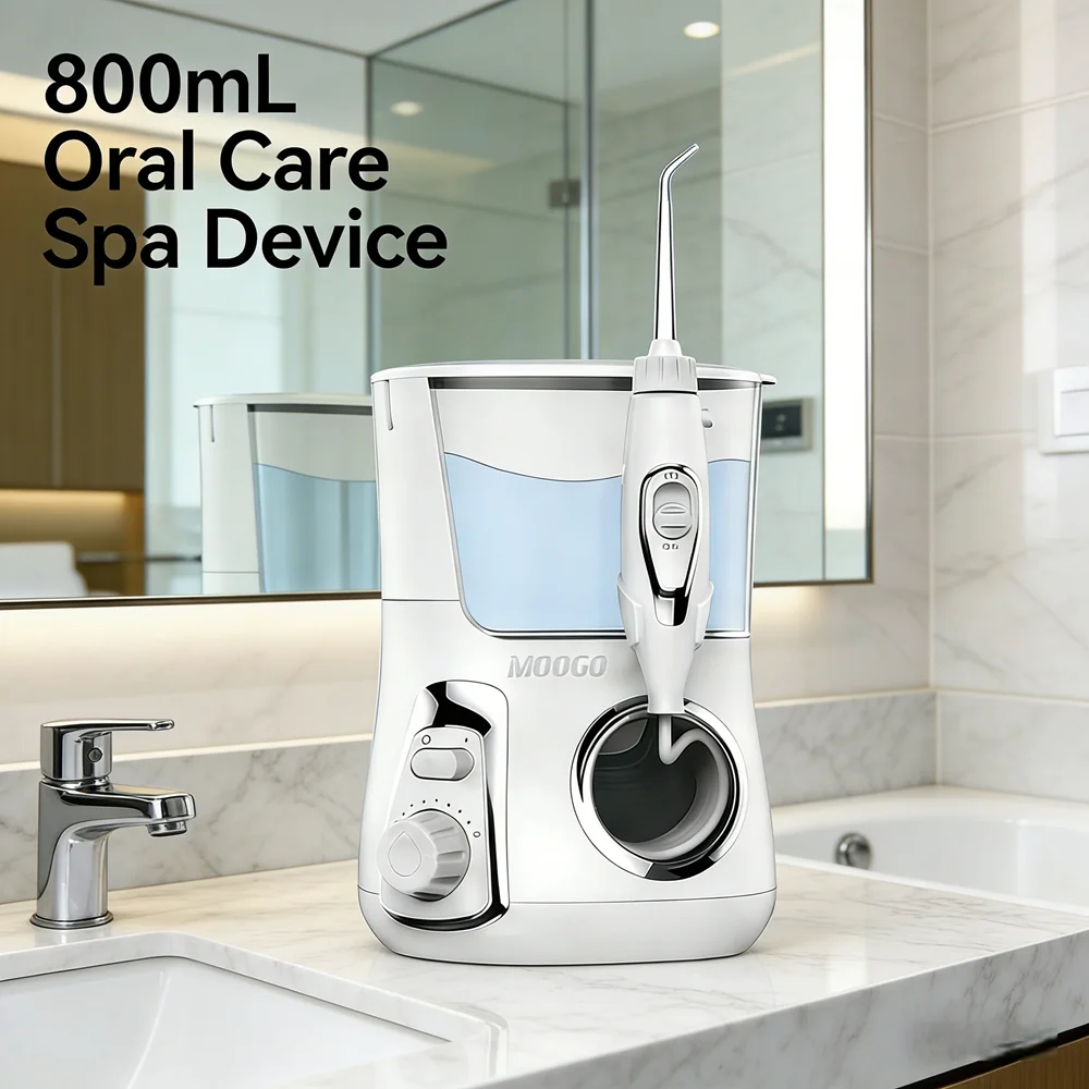 Мощный настольный домашний стоматологический спа, ирригатор полости рта с 5 сменными насадками для глубокой чистки зубов
Мощный настольный домашний стоматологический спа, ирригатор полости рта с 5 сменными насадками для глубокой чистки зубов