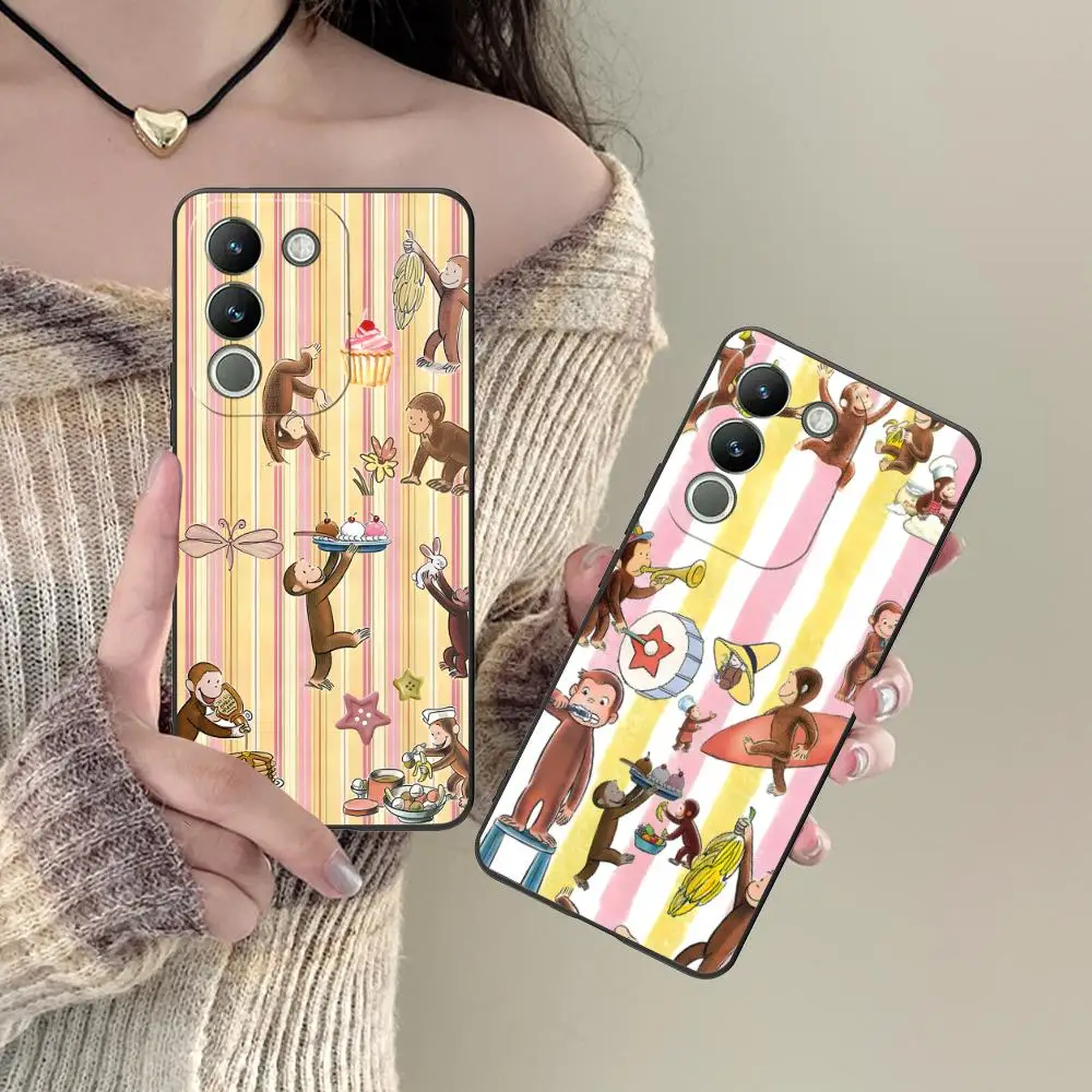 Curious Monkey Mobile Phone Case for VIVO Y77 76 75 74 73 72 58 56 55 51 50 38 36 Y19 Y18 Y03 Y01 5G Colorful Printing Cover
Curious Monkey Mobile Phone Case for VIVO Y77 76 75 74 73 72 58 56 55 51 50 38 36 Y19 Y18 Y03 Y01 5G Colorful Printing Cover