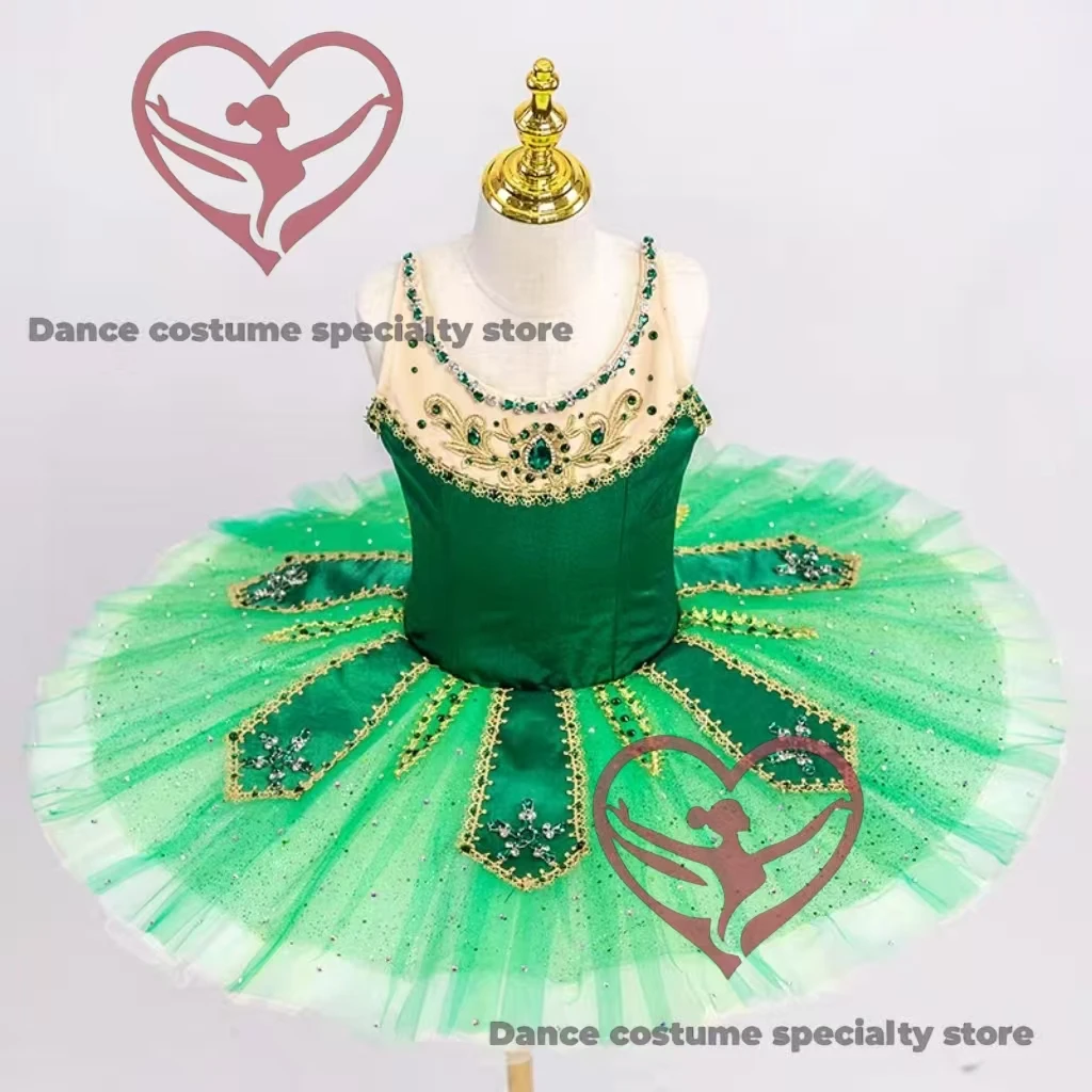 Ballet Costume: Kids Performance Tutu Skirt, Professional Adult Competition Leotard - Customizable in Green
Ballet Costume: Kids Performance Tutu Skirt, Professional Adult Competition Leotard - Customizable in Green