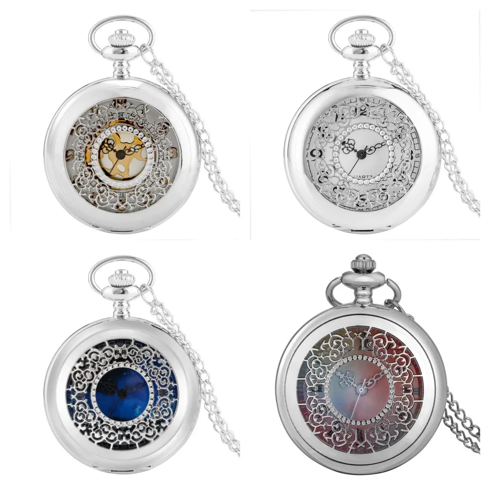 Irregular Hollow Silver/Black Quartz Pocket Watch with Chain Arabic Numerals/Roman Numerals Dial Elegant Vintage Pocket Clock
Irregular Hollow Silver/Black Quartz Pocket Watch with Chain Arabic Numerals/Roman Numerals Dial Elegant Vintage Pocket Clock