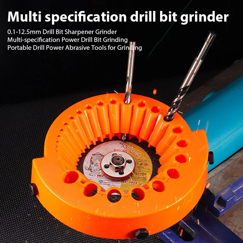 0.1-12.5mm Drill Bit Sharpener Tools Multi-spec Electric Drill Bit Grinder Portable Electric Grinding Tool Power Tool Sets
0.1-12.5mm Drill Bit Sharpener Tools Multi-spec Electric Drill Bit Grinder Portable Electric Grinding Tool Power Tool Sets