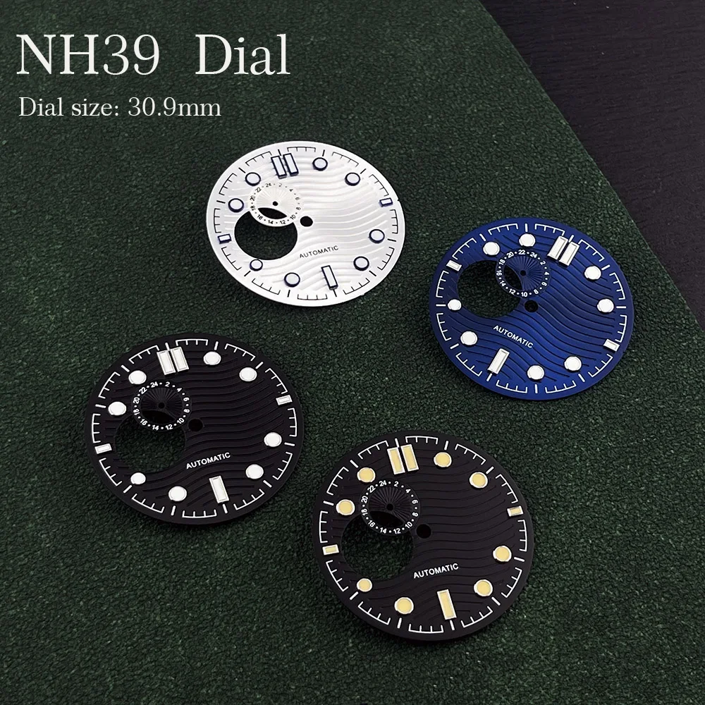 Мужские часы с циферблатом NH39, циферблат 30,8 мм, циферблат с индивидуальным логотипом, зеленый светящийся циферблат, подходит для аксессуаров для часов с механизмом NH39
Мужские часы с циферблатом NH39, циферблат 30,8 мм, циферблат с индивидуальным логотипом, зеленый светящийся циферблат, подходит для аксессуаров для часов с механизмом NH39