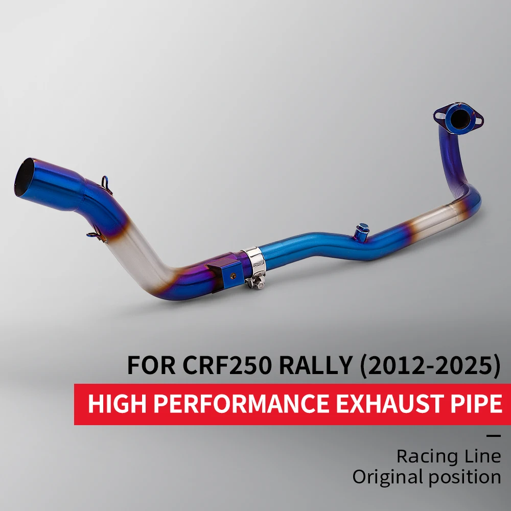 For CRF25O RALLY 2012-2025 Motorcycle Exhaust Escape Modified Front Middle Link Pipe Connect Original Muffler
For CRF25O RALLY 2012-2025 Motorcycle Exhaust Escape Modified Front Middle Link Pipe Connect Original Muffler