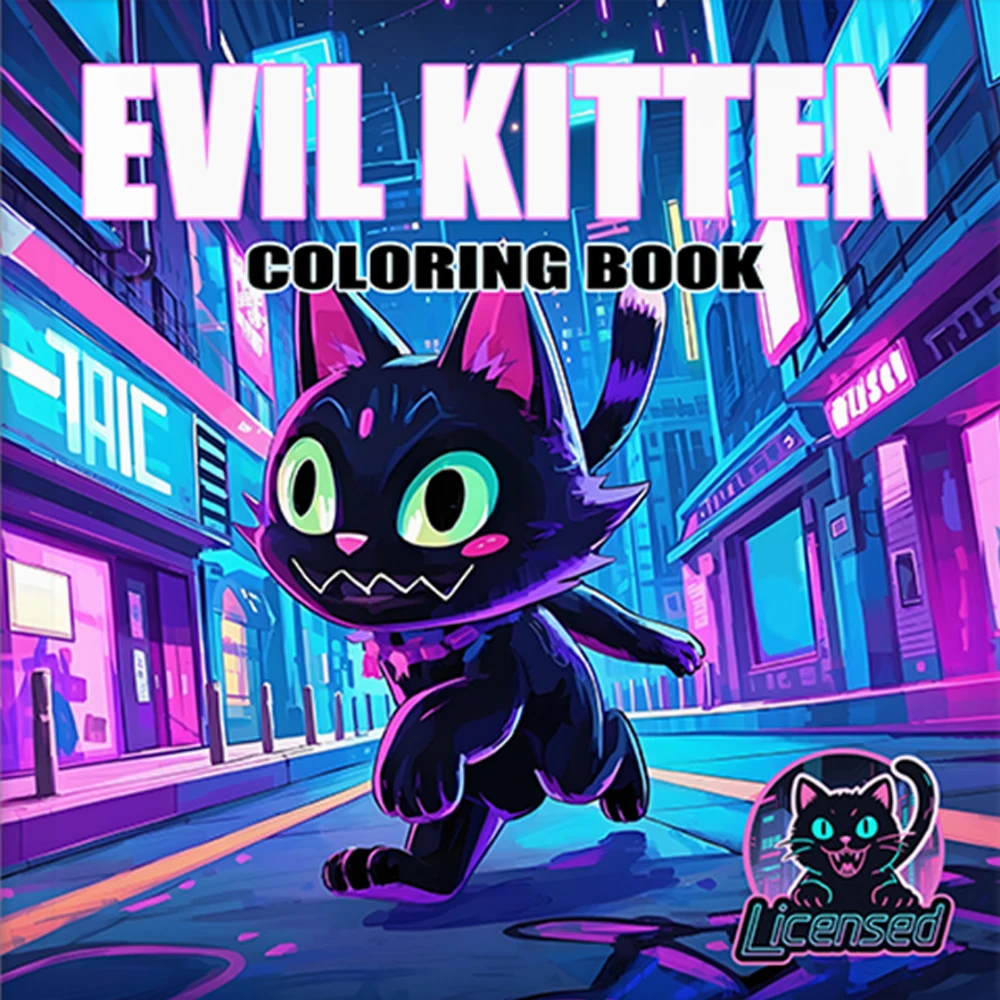 EVIL CAT Coloring Book Cute & Easy Relaxation Gift Educational Graffiti Painting Book Doodles Book Adults and Teens
EVIL CAT Coloring Book Cute & Easy Relaxation Gift Educational Graffiti Painting Book Doodles Book Adults and Teens