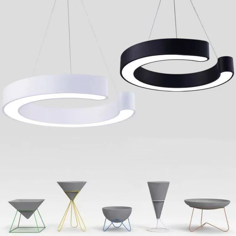 Modern minimalist circular pendant light for internet cafe office building dining room living room bedroom hanging lamp lighting
Modern minimalist circular pendant light for internet cafe office building dining room living room bedroom hanging lamp lighting