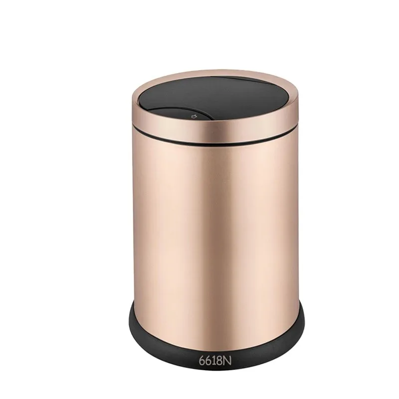 Hot Sales High Quality 6L MINI Round Stainless Steel Automatic Dustbin Waterproof Electric Smart Stainless Steel Trash Can
Hot Sales High Quality 6L MINI Round Stainless Steel Automatic Dustbin Waterproof Electric Smart Stainless Steel Trash Can