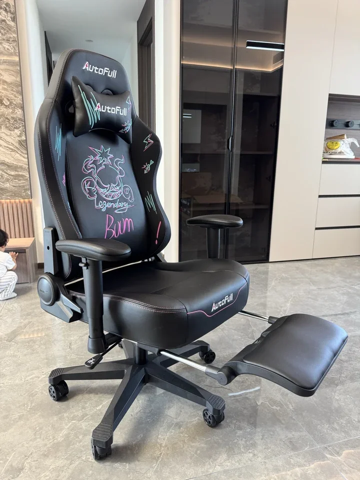 Ergonomic Gaming Chair for Long Hours Comfortable Computer Chair with Lumbar Support for Gamers
Ergonomic Gaming Chair for Long Hours Comfortable Computer Chair with Lumbar Support for Gamers