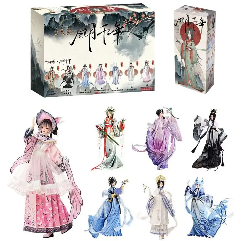 Jidongshunxi 1/6 Bjd Blind Box Doll Fengyue Thousand Years Special Ancient Style Articulated Figure Outfit Collectible Toys
Jidongshunxi 1/6 Bjd Blind Box Doll Fengyue Thousand Years Special Ancient Style Articulated Figure Outfit Collectible Toys