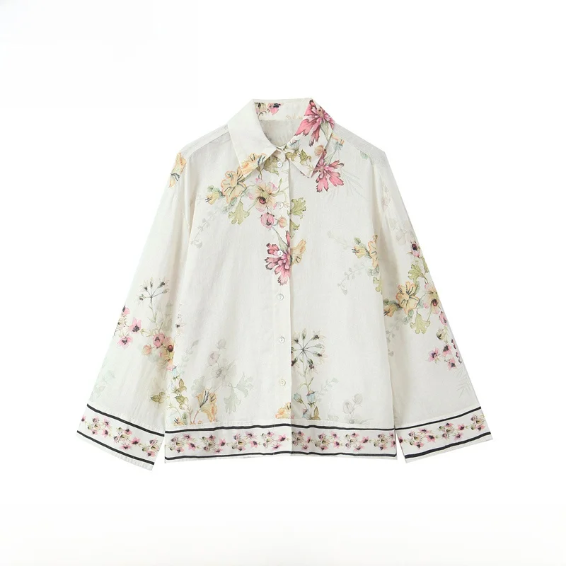 EVEA Новая женская модная повседневная универсальная весенняя рубашка из смесового полиэстера с длинным рукавом, свободного кроя, в европейском стиле, дышащая
EVEA Новая женская модная повседневная универсальная весенняя рубашка из смесового полиэстера с длинным рукавом, свободного кроя, в европейском стиле, дышащая