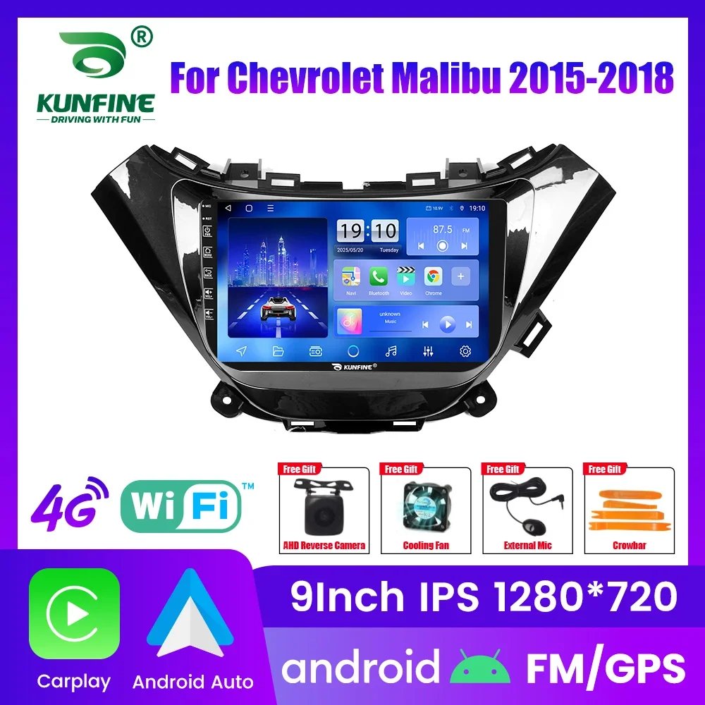 Автомагнитола Android для Chevrolet Malibu 2015-2018, 2DIN, 8-ядерный процессор, GPS-навигация, IPS-экран, поддержка CarPlay и Android Auto
Автомагнитола Android для Chevrolet Malibu 2015-2018, 2DIN, 8-ядерный процессор, GPS-навигация, IPS-экран, поддержка CarPlay и Android Auto