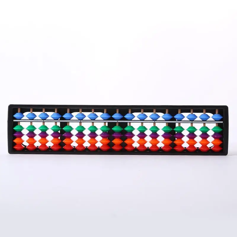 New New 1Pcs Portable Chinese 13/17 Digits Column Abacus Arithmetic Soroban Calculating Counting Math Learning Tool For Children
New New 1Pcs Portable Chinese 13/17 Digits Column Abacus Arithmetic Soroban Calculating Counting Math Learning Tool For Children