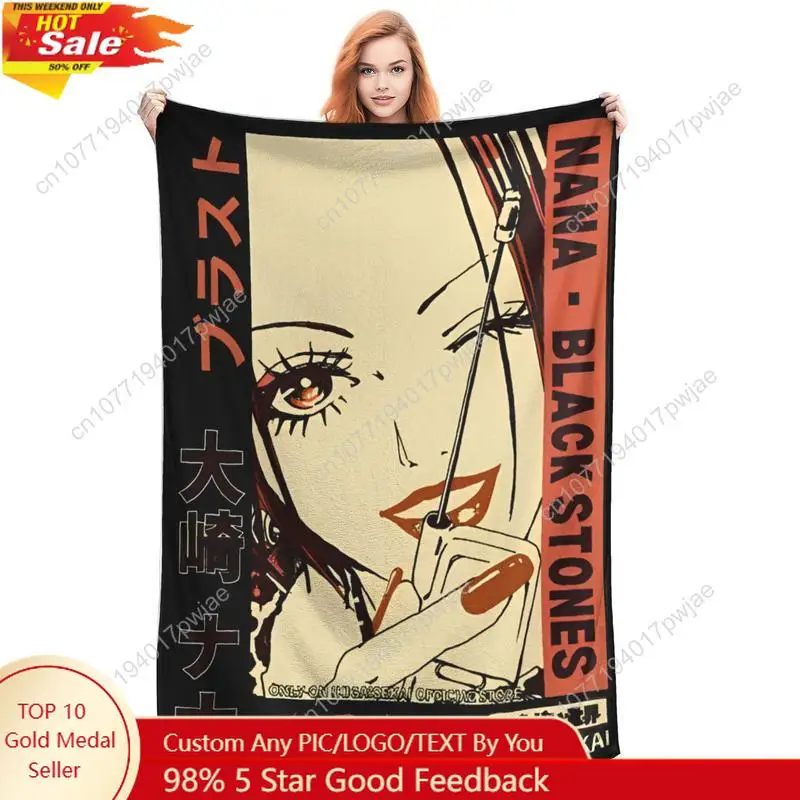 The Rock Star NANA Osaki Anime Blankets Fuzzy Throw Blankets Summer Air Conditioning Printed Soft Warm Custom blankets
The Rock Star NANA Osaki Anime Blankets Fuzzy Throw Blankets Summer Air Conditioning Printed Soft Warm Custom blankets