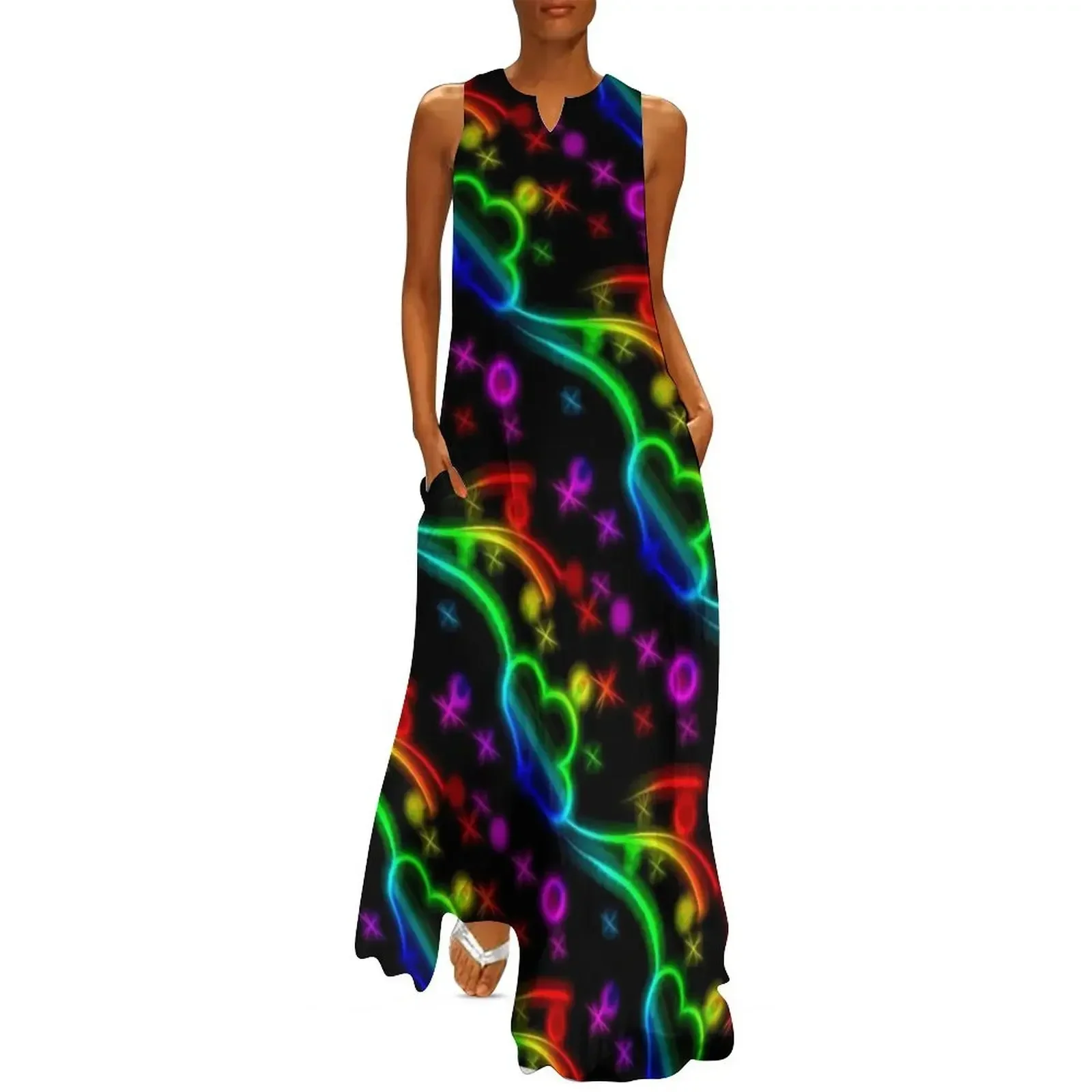 Cosmic Neon Glow Rainbow Long Dress women's evening dress 2025 long sleeve dresses women's summer dress 2025
Cosmic Neon Glow Rainbow Long Dress women's evening dress 2025 long sleeve dresses women's summer dress 2025