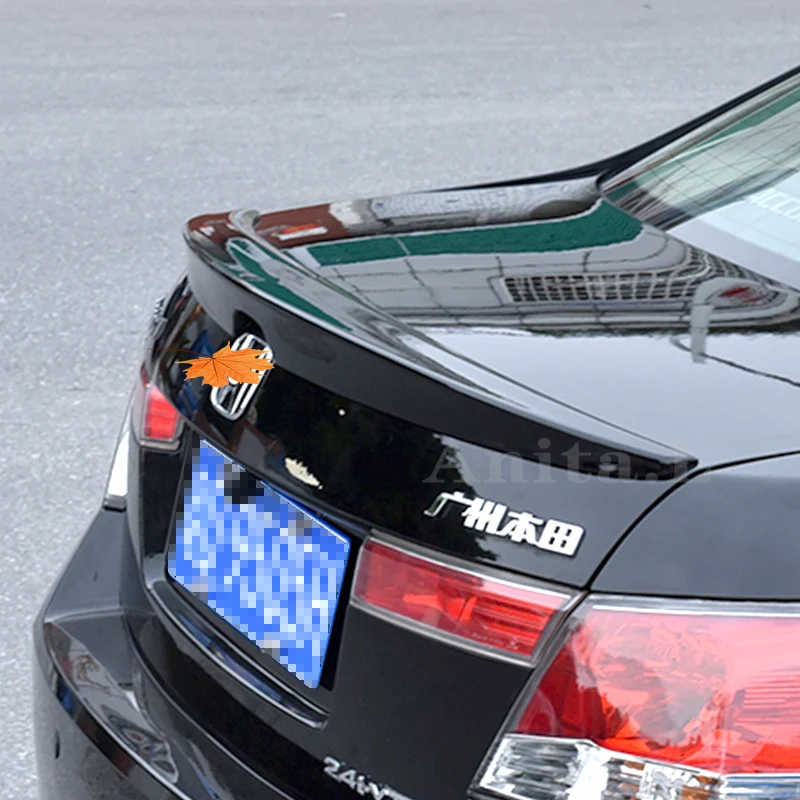 Rear Trunk Lid Ducktail Lip Spoilers Wing For Honda Accord 8th Gen 2005 2006 2007 2008 2009 2010 2011 ABS Plastics Carbon Black
Rear Trunk Lid Ducktail Lip Spoilers Wing For Honda Accord 8th Gen 2005 2006 2007 2008 2009 2010 2011 ABS Plastics Carbon Black