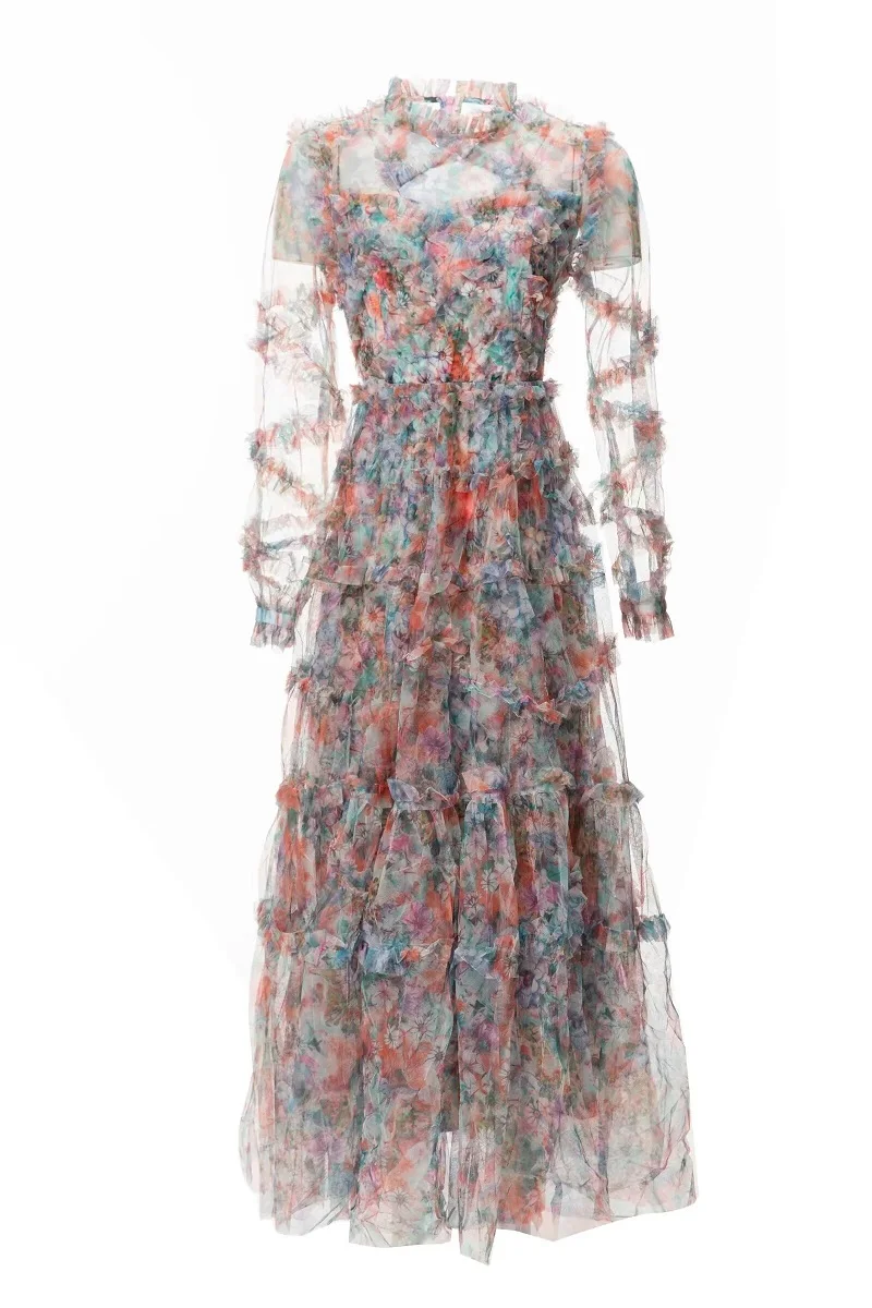 XXXL Long Party Women Dress 2024 Spring Summer Special Occasion Ladies Cascading Ruffle Flower Sexy Tulle Mesh Maxi Dress Green
XXXL Long Party Women Dress 2024 Spring Summer Special Occasion Ladies Cascading Ruffle Flower Sexy Tulle Mesh Maxi Dress Green