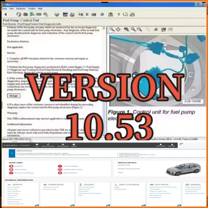 Auto Alldata Repair Software 10.53 alldata software Support for Automotive Cars Newest version
Auto Alldata Repair Software 10.53 alldata software Support for Automotive Cars Newest version