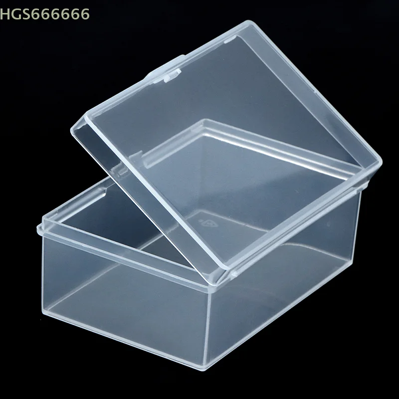 Electronic Parts With Lid Collection Box 1PC Transparent Plastic Box Rectangular Hardware Classification Box With Lid Storage
Electronic Parts With Lid Collection Box 1PC Transparent Plastic Box Rectangular Hardware Classification Box With Lid Storage