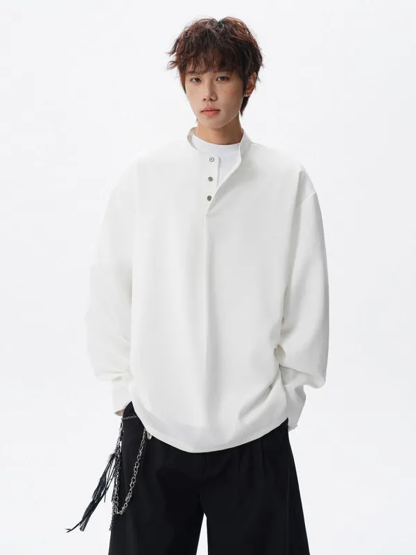 TANGZ Studio American Casual Sle Long Sve Loose Fit Stand Collar Men's irt Spring Design Loose Top Polyester Fiber
TANGZ Studio American Casual Sle Long Sve Loose Fit Stand Collar Men's irt Spring Design Loose Top Polyester Fiber