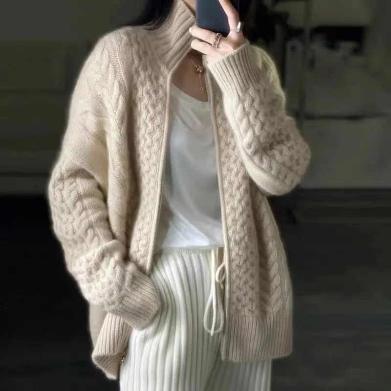 Medium Length Sleeved Mohair Knitted Cardigan Jacket for Women's Summer Loose and Lazy Thin Shawl Top E1446
Medium Length Sleeved Mohair Knitted Cardigan Jacket for Women's Summer Loose and Lazy Thin Shawl Top E1446