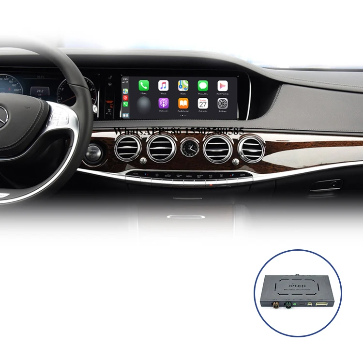 Joyeauto Wireless CarPlay Interface - Video Radio for Mercedes S Class W222 NTG5, Android Auto Compatible
Joyeauto Wireless CarPlay Interface - Video Radio for Mercedes S Class W222 NTG5, Android Auto Compatible