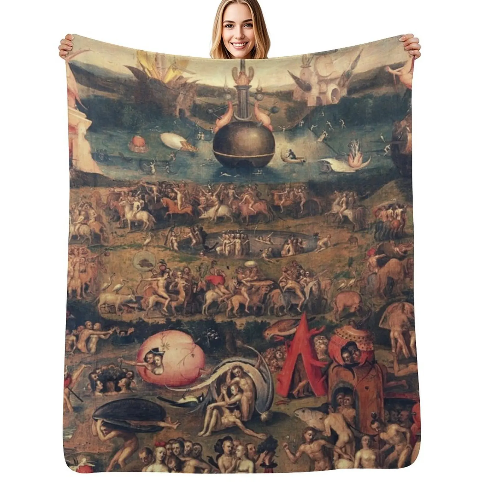 The big eyes classic artwork of hieronymus bosch Throw Blanket Soft Solid Color Blanket for Couch Bed
The big eyes classic artwork of hieronymus bosch Throw Blanket Soft Solid Color Blanket for Couch Bed