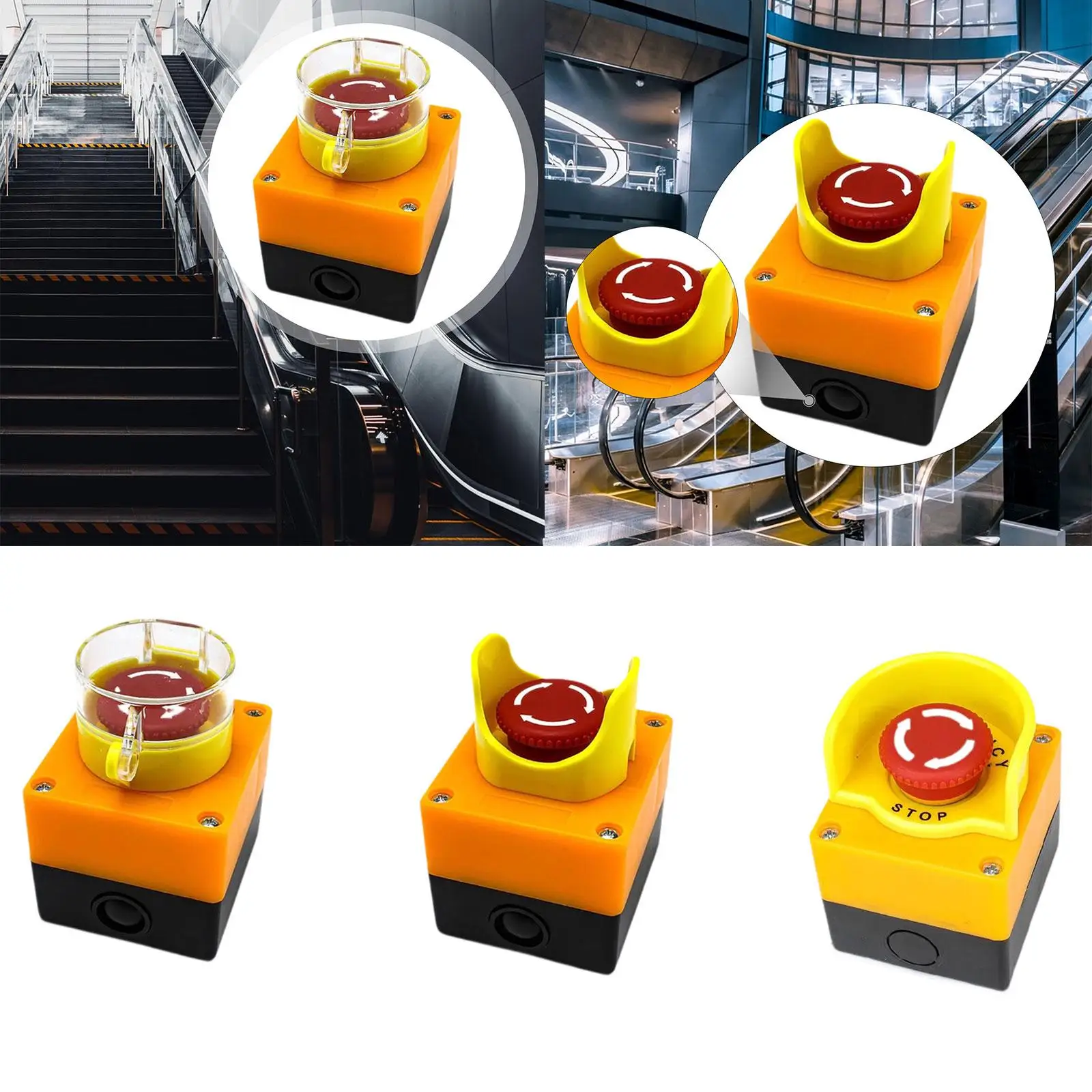 Plastic Red Mushroom Emergency Stop Switch Box Waterproof Push Button Station for Ships and Factories
Plastic Red Mushroom Emergency Stop Switch Box Waterproof Push Button Station for Ships and Factories