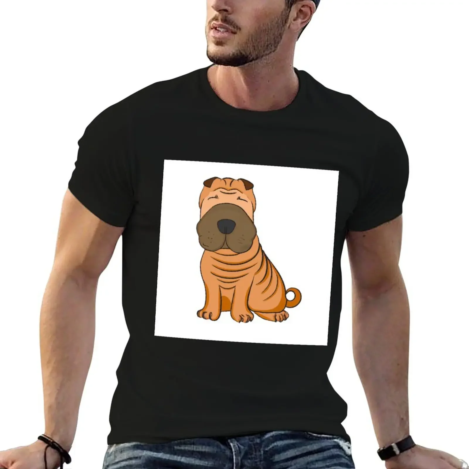 Shar Pei T-Shirt aesthetic clothes summer top graphic t shirt vintage funny t shirts for men
Shar Pei T-Shirt aesthetic clothes summer top graphic t shirt vintage funny t shirts for men