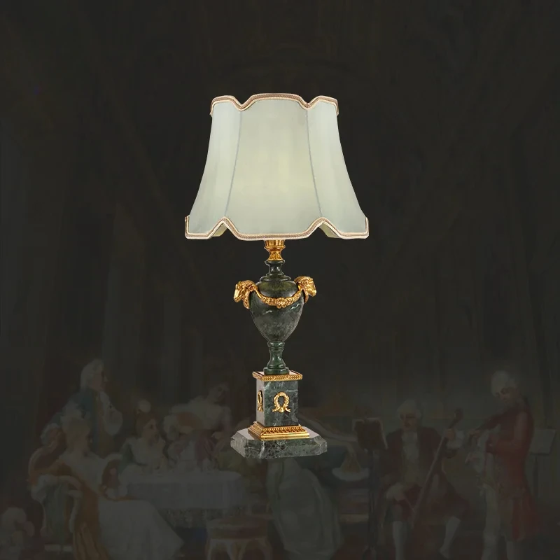 European Style Classic Table Lamp Luxury Lamp Marble Table Light Restaurant Table Lights Bedside Night Light
European Style Classic Table Lamp Luxury Lamp Marble Table Light Restaurant Table Lights Bedside Night Light