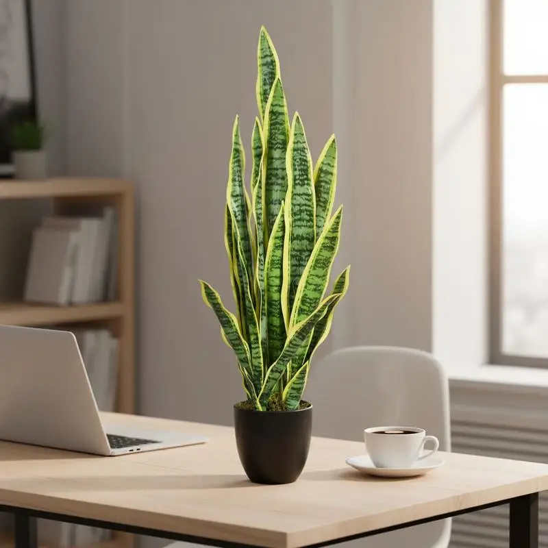 35.5 Inch Indoor-Outdoor Decoration Fake Artificial Snake Plant
35.5 Inch Indoor-Outdoor Decoration Fake Artificial Snake Plant