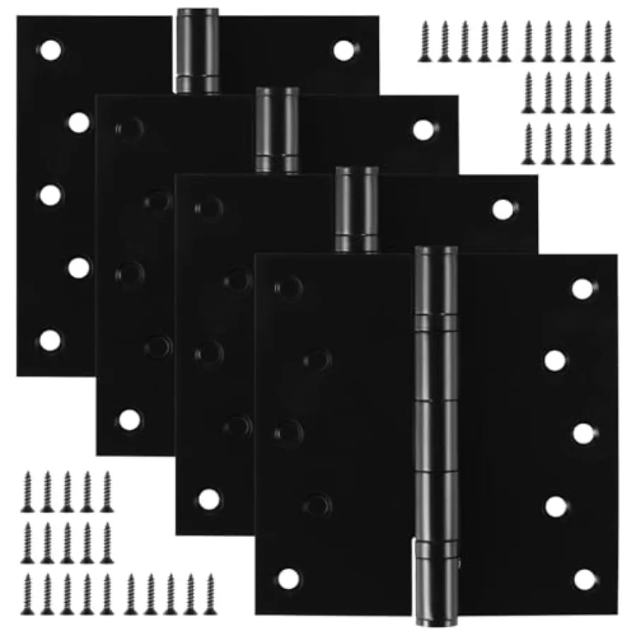 5 Inch Stainless Steel Door Hinges, Heavy Duty Commercial Door Hinges Ball Bearing Hinges for Exterior and Interior Doors, 5" 1
5 Inch Stainless Steel Door Hinges, Heavy Duty Commercial Door Hinges Ball Bearing Hinges for Exterior and Interior Doors, 5" 1