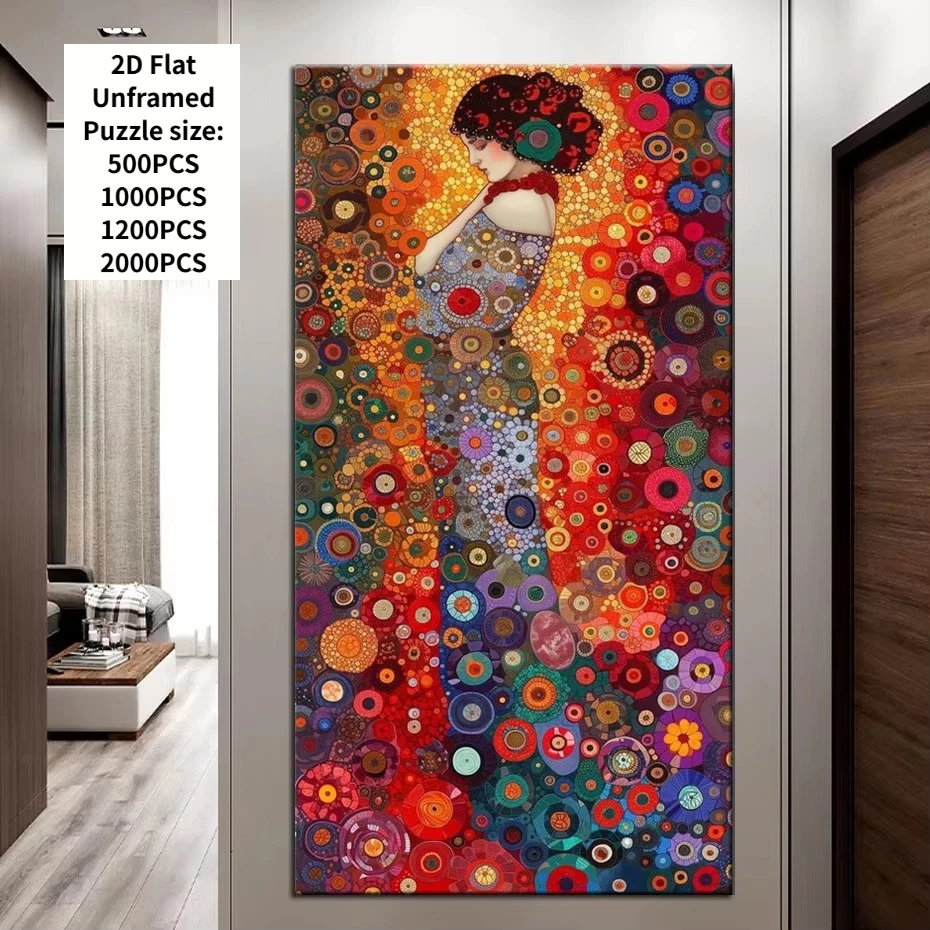 500/1000 PCS Jigsaw Puzzle Gustav Klimt Woman Inspired Diy for Adults Beginners , Gifts Home Decoration Games
500/1000 PCS Jigsaw Puzzle Gustav Klimt Woman Inspired Diy for Adults Beginners , Gifts Home Decoration Games