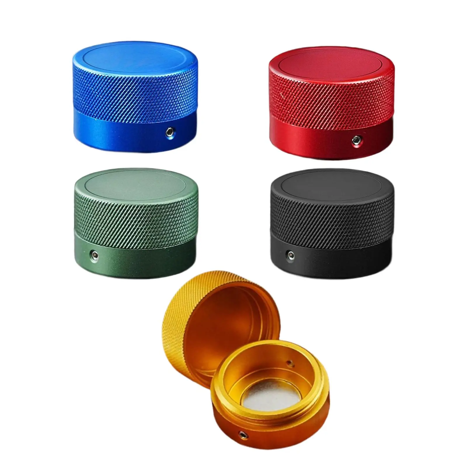 Billiard Chalk Holder Aluminum Alloy Pool Cue Chalk Holders Screwed Cap Round
Billiard Chalk Holder Aluminum Alloy Pool Cue Chalk Holders Screwed Cap Round