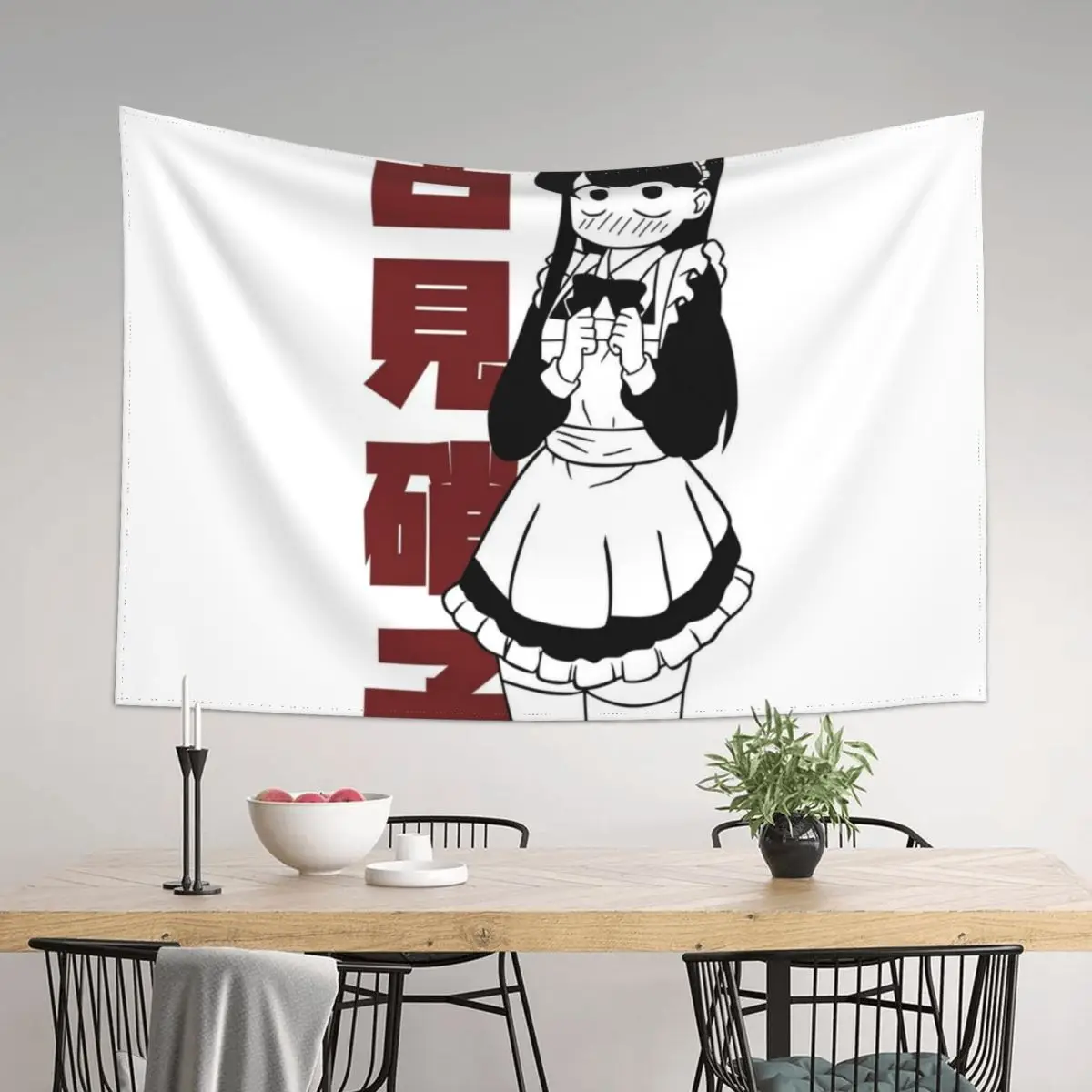 Komi Shouko Tapestry Decorative Wall Mural Cute Decor Outdoor Decoration Custom Tapestry 
Komi Shouko Tapestry Decorative Wall Mural Cute Decor Outdoor Decoration Custom Tapestry
