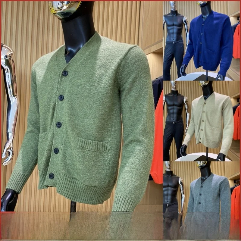 Knitted Cardigan Sweater Cotton Autumn Winter New Vintage Sle ex Couples Faion Urban V-Ne Long Sve Youth
Knitted Cardigan Sweater Cotton Autumn Winter New Vintage Sle ex Couples Faion Urban V-Ne Long Sve Youth