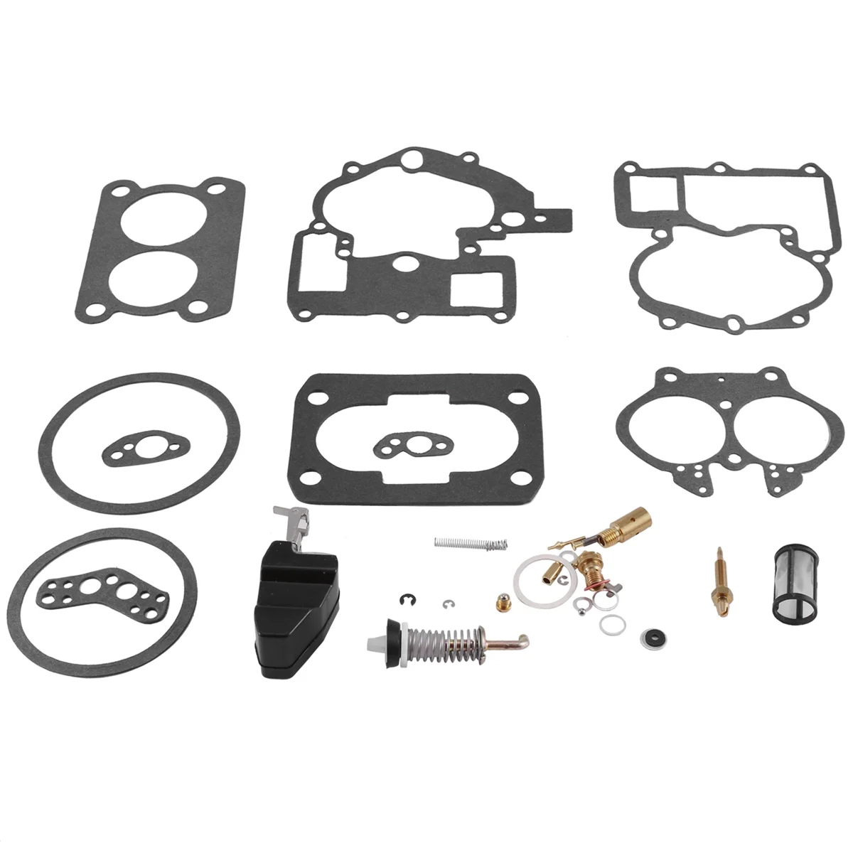 Carburetor Rebuild Kit for Mercury Marine Carb Repair Rebuild Kit for Mercruiser Mercury Marine 3.0L 4.3L 5.0L 5.7L
Carburetor Rebuild Kit for Mercury Marine Carb Repair Rebuild Kit for Mercruiser Mercury Marine 3.0L 4.3L 5.0L 5.7L