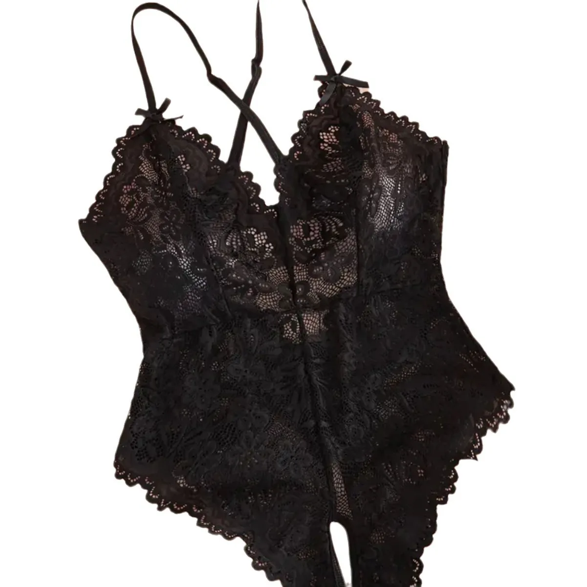Large-size Erotic Underwear Perspective Lace Fattened and Enlarged Underwear Hot-selling Sexy Open Crotch Onesie
Large-size Erotic Underwear Perspective Lace Fattened and Enlarged Underwear Hot-selling Sexy Open Crotch Onesie