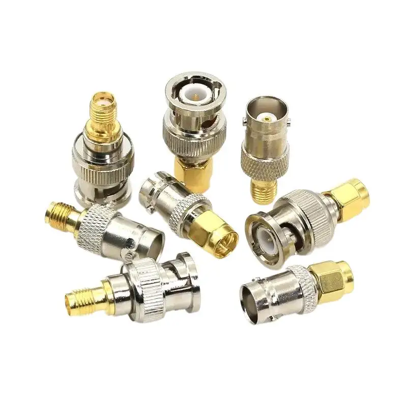 BNC To SMA Connectors Type Male Female RF Connector Adapter Test Converter Kit Transmission Cables SMA
BNC To SMA Connectors Type Male Female RF Connector Adapter Test Converter Kit Transmission Cables SMA
