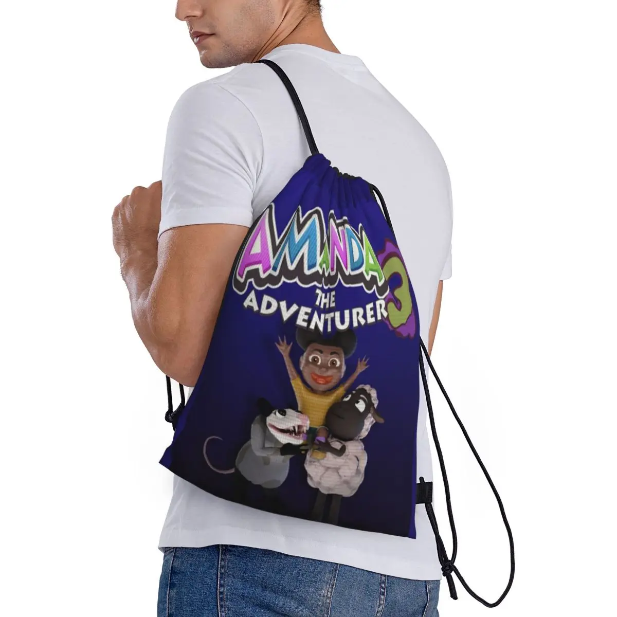Amanda The Adventurer Backpacks Fashion Drawstring Bags Sports Bag Book Bags for Travel Students
Amanda The Adventurer Backpacks Fashion Drawstring Bags Sports Bag Book Bags for Travel Students