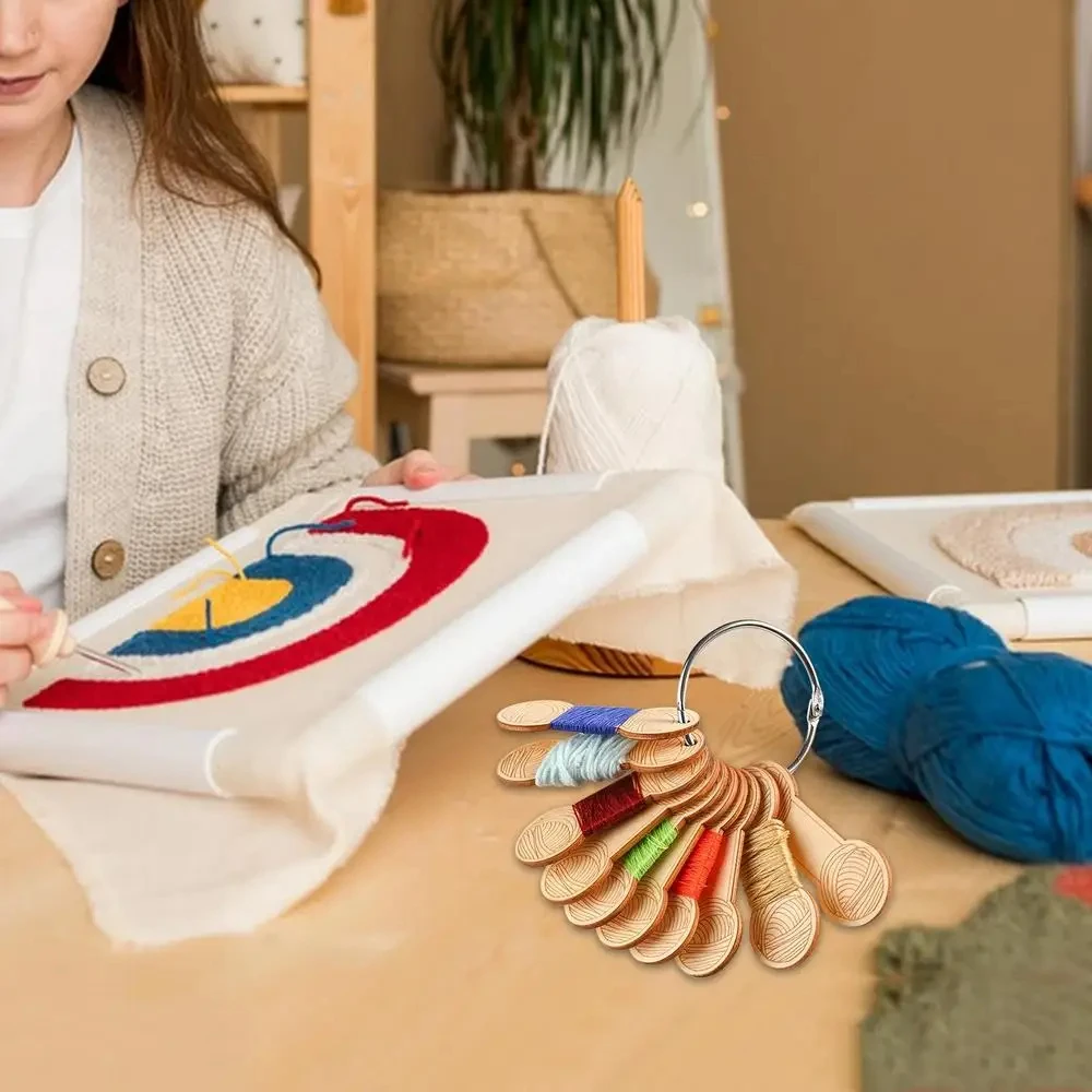 10pcs Wooden Yarn Bobbins Weave Knitting Sewing Winding Thread String Winding Coil Plate Winder For Sewing Thread Holder
10pcs Wooden Yarn Bobbins Weave Knitting Sewing Winding Thread String Winding Coil Plate Winder For Sewing Thread Holder