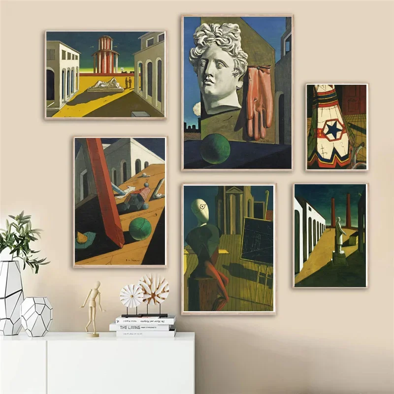 NT1500 Abstract Arts Giorgio de Chirico Giclee Reproduction Poster Prints Wall Art Picture Canvas Painting For Home Room Decor
NT1500 Abstract Arts Giorgio de Chirico Giclee Reproduction Poster Prints Wall Art Picture Canvas Painting For Home Room Decor