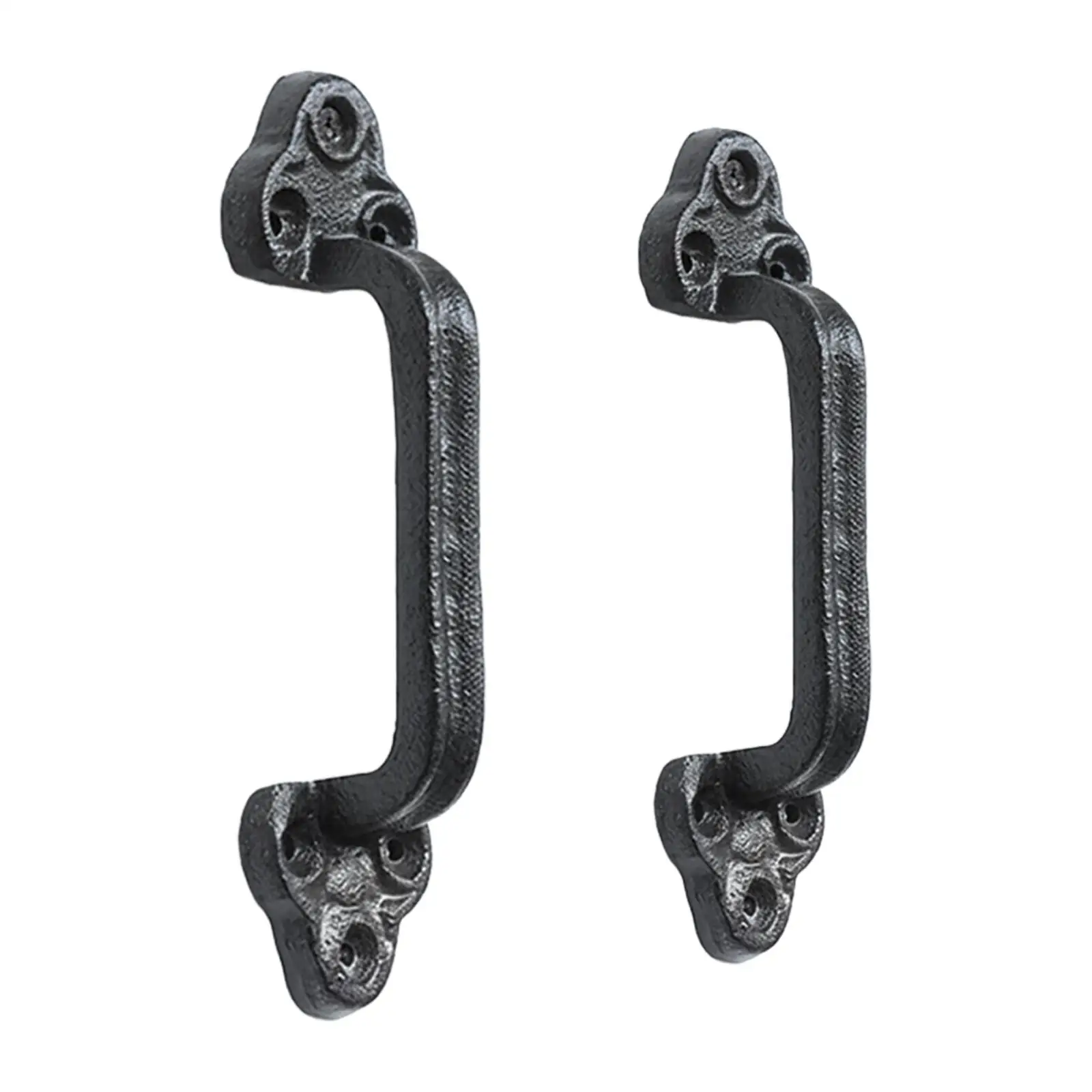 Farmhouse Style Iron Gate Handle Rustic Barn Door Heavy Duty Drawer Pull Accessory for Fence Garage Shed Closet with Screws
Farmhouse Style Iron Gate Handle Rustic Barn Door Heavy Duty Drawer Pull Accessory for Fence Garage Shed Closet with Screws